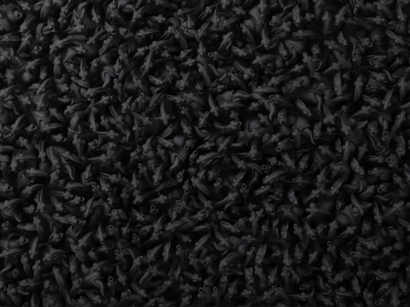 Chaos © KAKU
1530 × 1800 mm
Collection of Ginza Ippodo Gallery