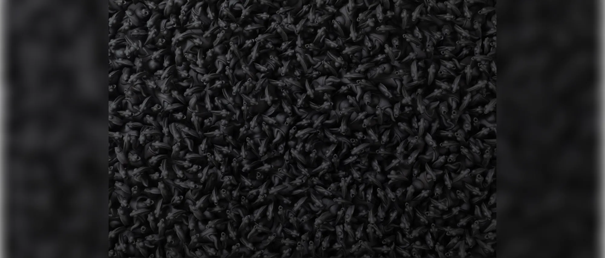 Chaos © KAKU
1530 × 1800 mm
Collection of Ginza Ippodo Gallery