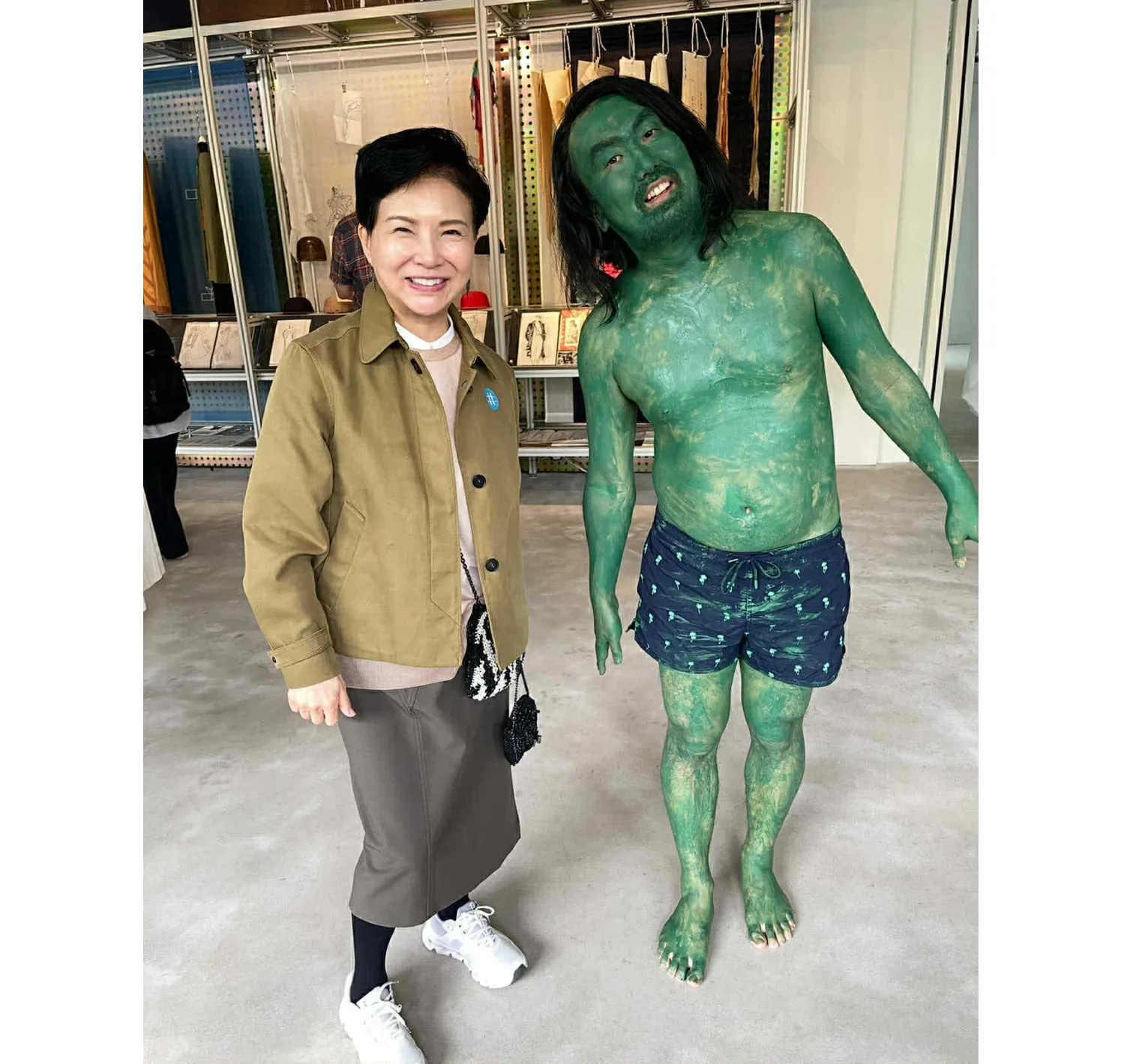 Ei Arakawa-Nash’s performance dressed as a frog