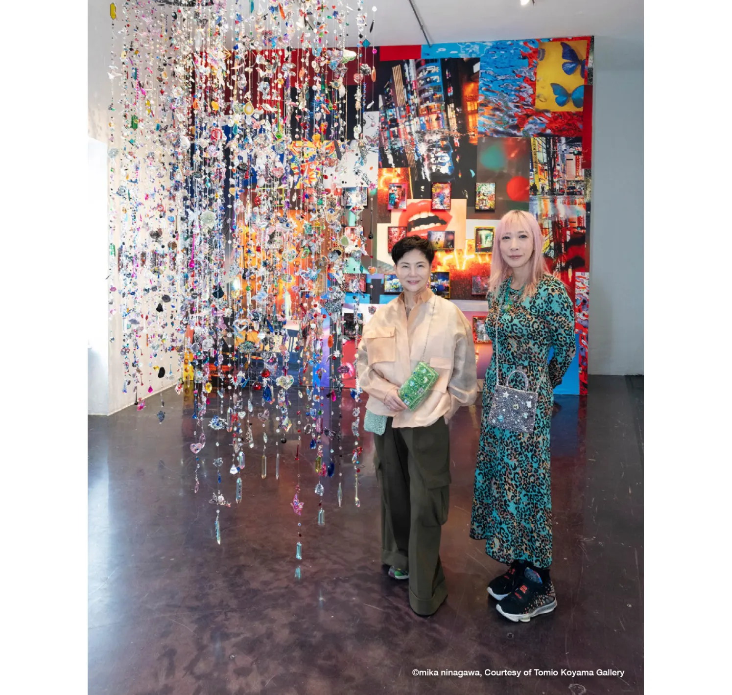 Mika Ninagawa’s installation. Photo © mika ninagawa. Courtesy of Tomio Koyama Gallery