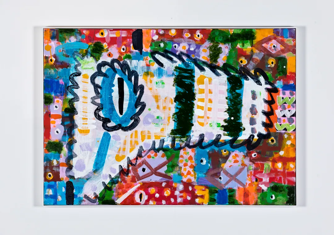 Ro Eun Nim, Untitled, 2014 Acrylic on canvas, 71 × 101 cm. Courtesy of the artist