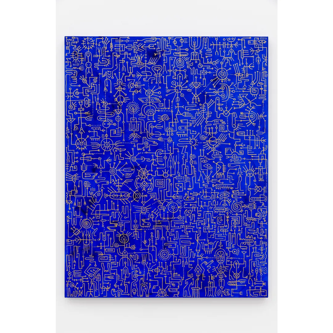 Vio Choe, zero point field, 2024 Acrylic on canvas, 117 × 90 cm. Courtesy of The Page Gallery